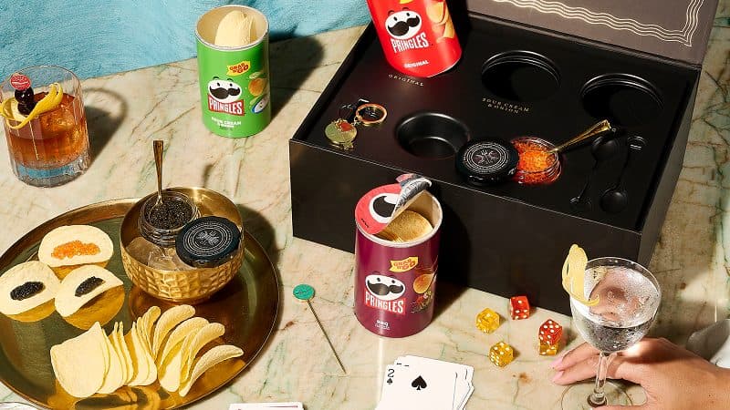 TikTok ASKED, PRINGLES X THEH CAVIAR CO. DELIVERED – ‘CRISPS AND CAVIAR COLLECTION’