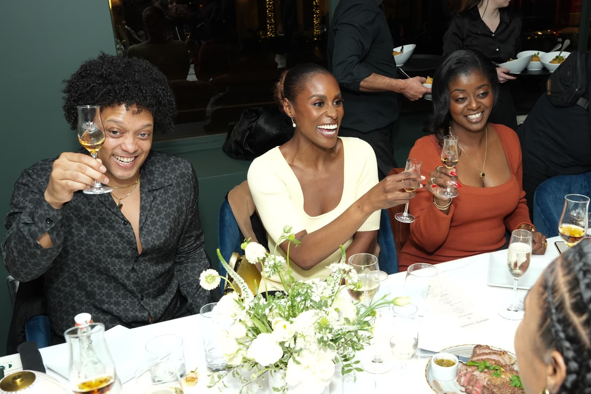 Issa Rae celebrates her January 2024 Cover of Haute Living with a private dinner at RDEN Restaurant