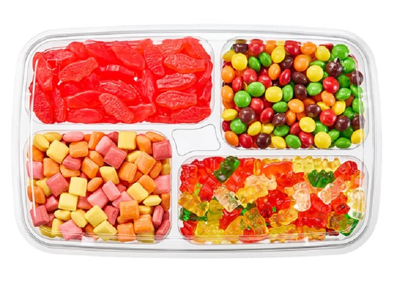 The Perfect Balance: Introduc ing a Streamlined Four – Compartment Platter by Inline Plastics