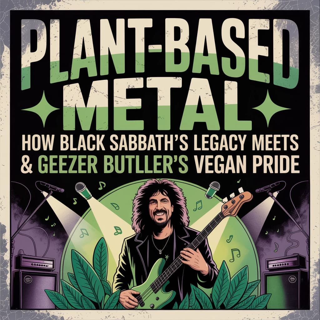 Plant-Based Metal: How Black Sabbath’s Legacy Meets Geezer Butler’s Vegan Pride