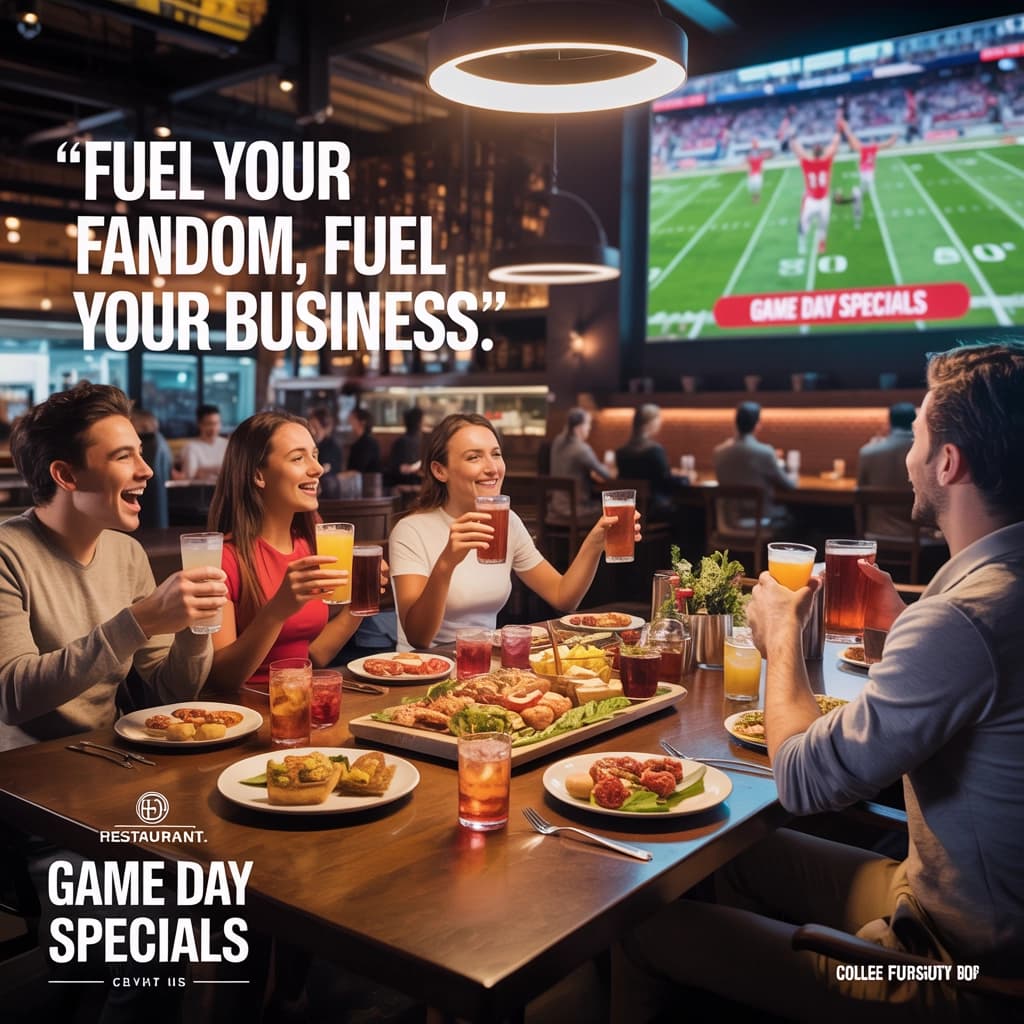 How Restaurants Can Profit from College Football Tailgates and Home Viewing Parties