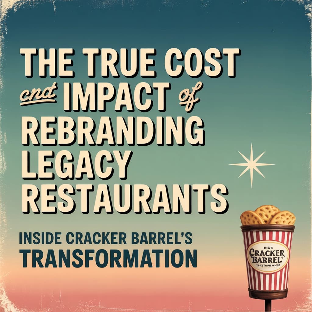 The True Cost and Impact of Rebranding Legacy Restaurants: Inside Cracker Barrel’s Transformation