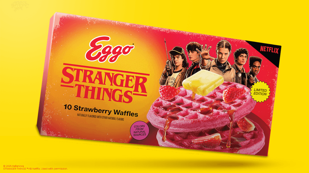 Eggo x Stranger Things Strawberry Waffles Have Arrived
