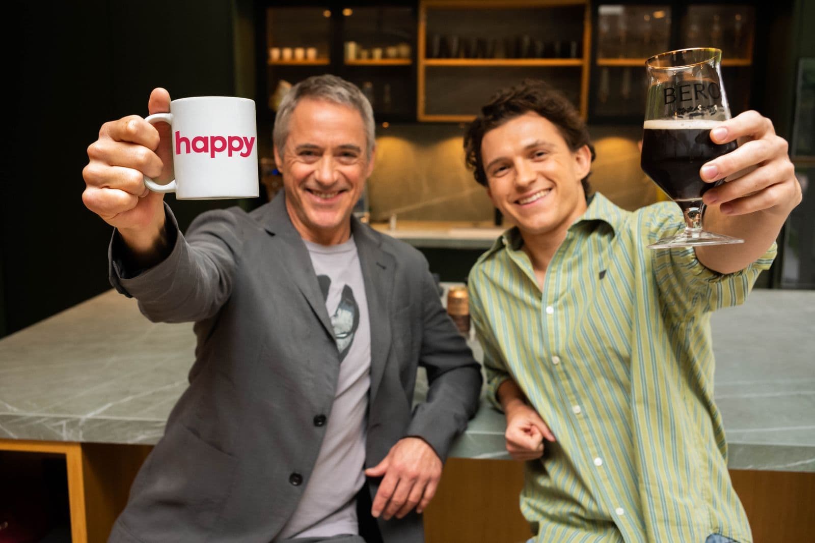 Tom Holland & Robert Downey Jr. Team Up to Launch Two Unique Beverages that Bridge Beer & Coffee Traditions
