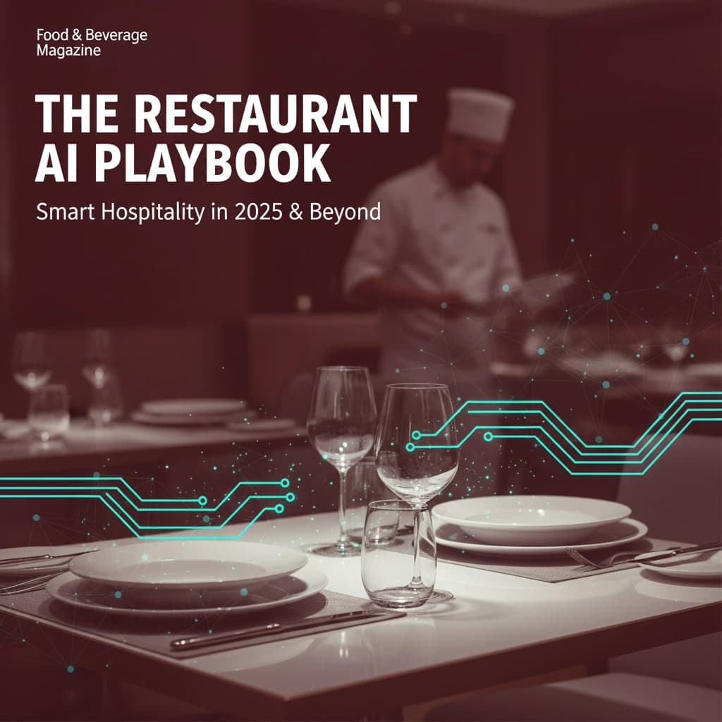 The Restaurant AI Playbook: Your Essential Guide to Smart Hospitality in 2025 & Beyond