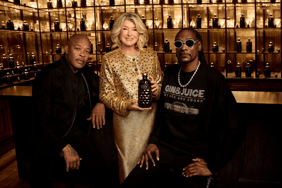 MARTHA STEWART JOINS DR. DRE AND SNOOP DOGG AS NEWEST BRAND PARTNER FOR STILL G.I.N. BY DRE AND SNOOP