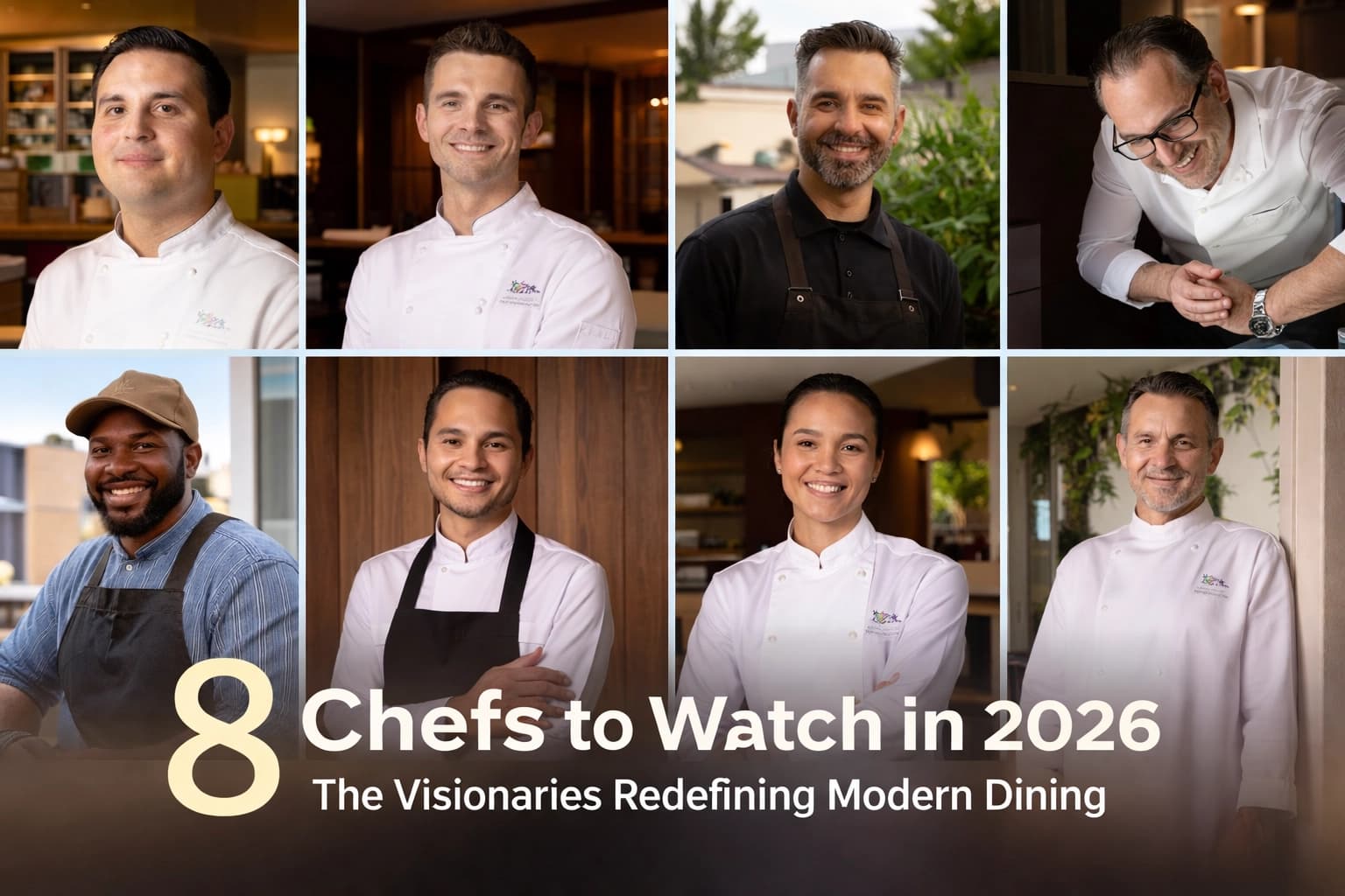 8 Chefs to Watch in 2026: The Visionaries Redefining Modern Dining