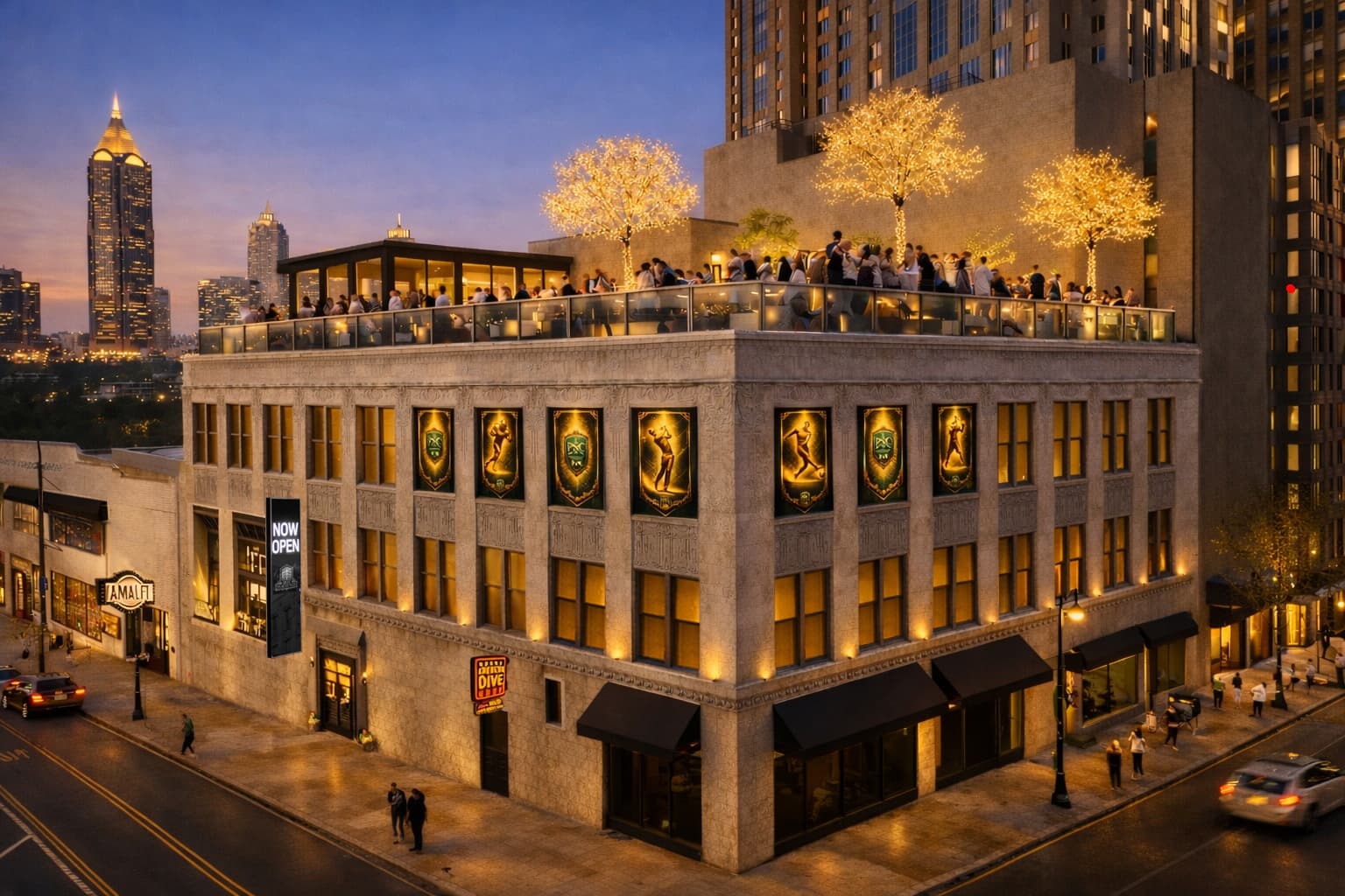 Historic Peachtree Street Landmark Reimagined: 207 Peachtree to Open as a Multi-Venue Dining & Entertainment Campus