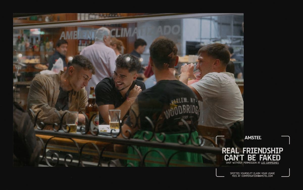 AMSTEL CHAMPIONS AUTHENTICITY AND GENUINE MOMENTS