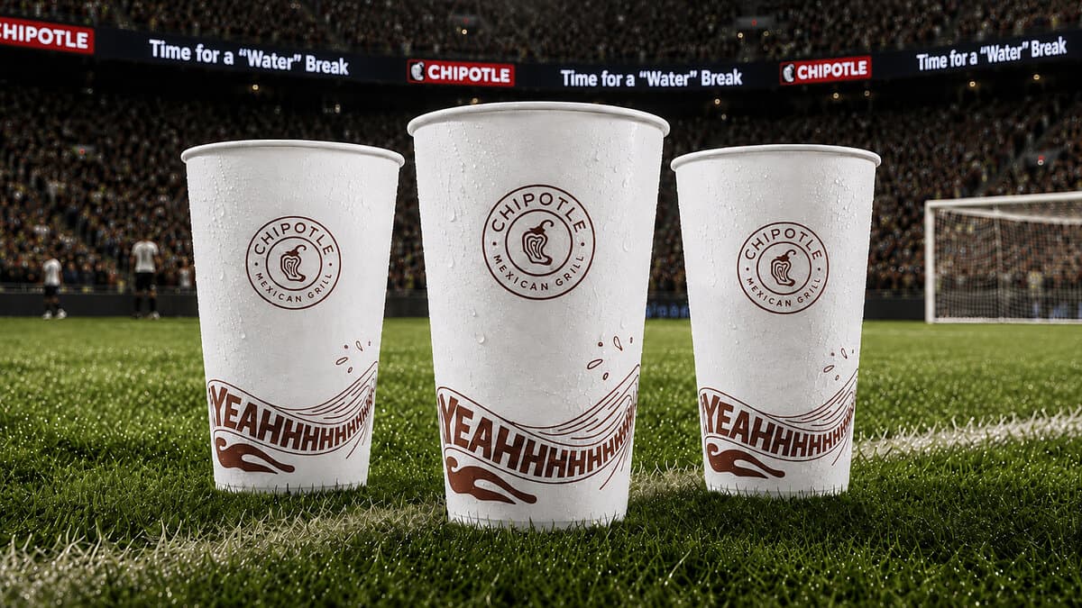 Chipotle Turns Soccer's Hydration Break Into a $1 Million Burrito Giveaway