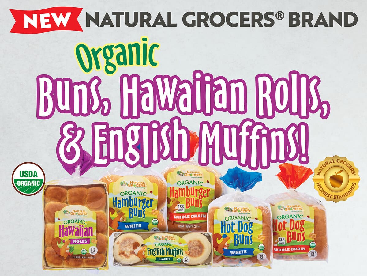 Natural Grocers Adds Six Organic Breads to Its Private-Label Lineup