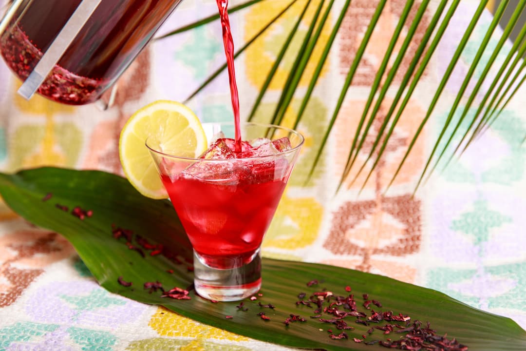 Erva Hibiscus Lemon Loose Leaf Yerba Mate