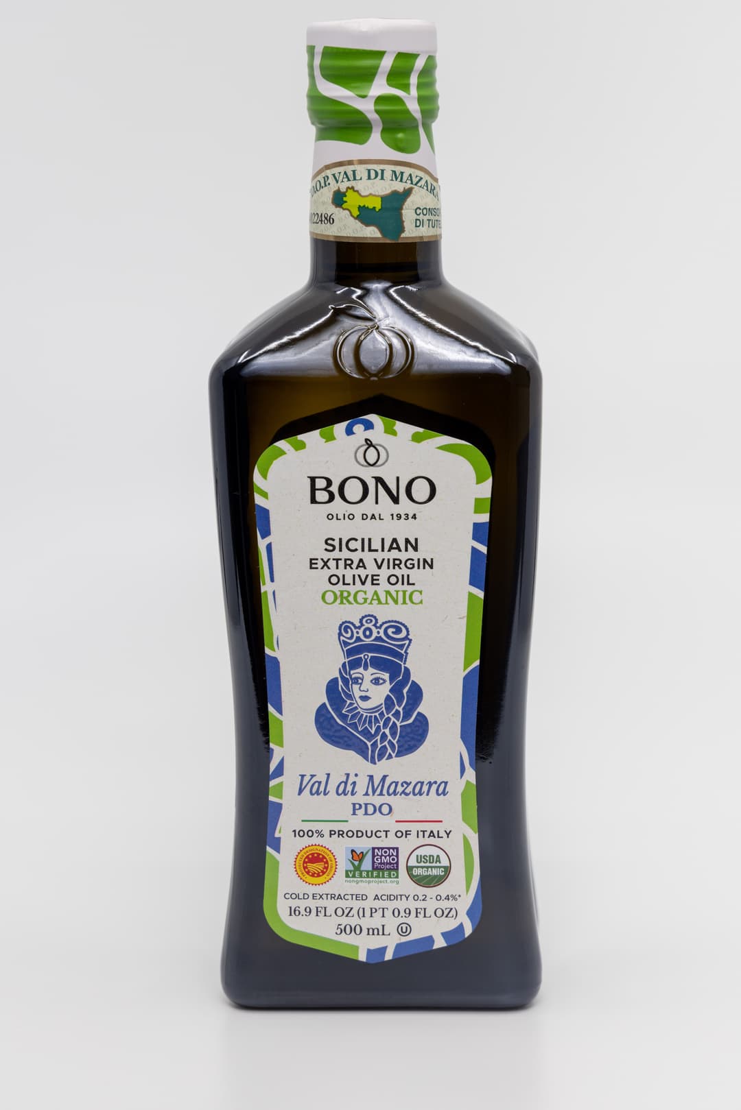 Bono Bono’s Sicilian Val Di Mazara PDO Organic Extra Virgin Olive Oil