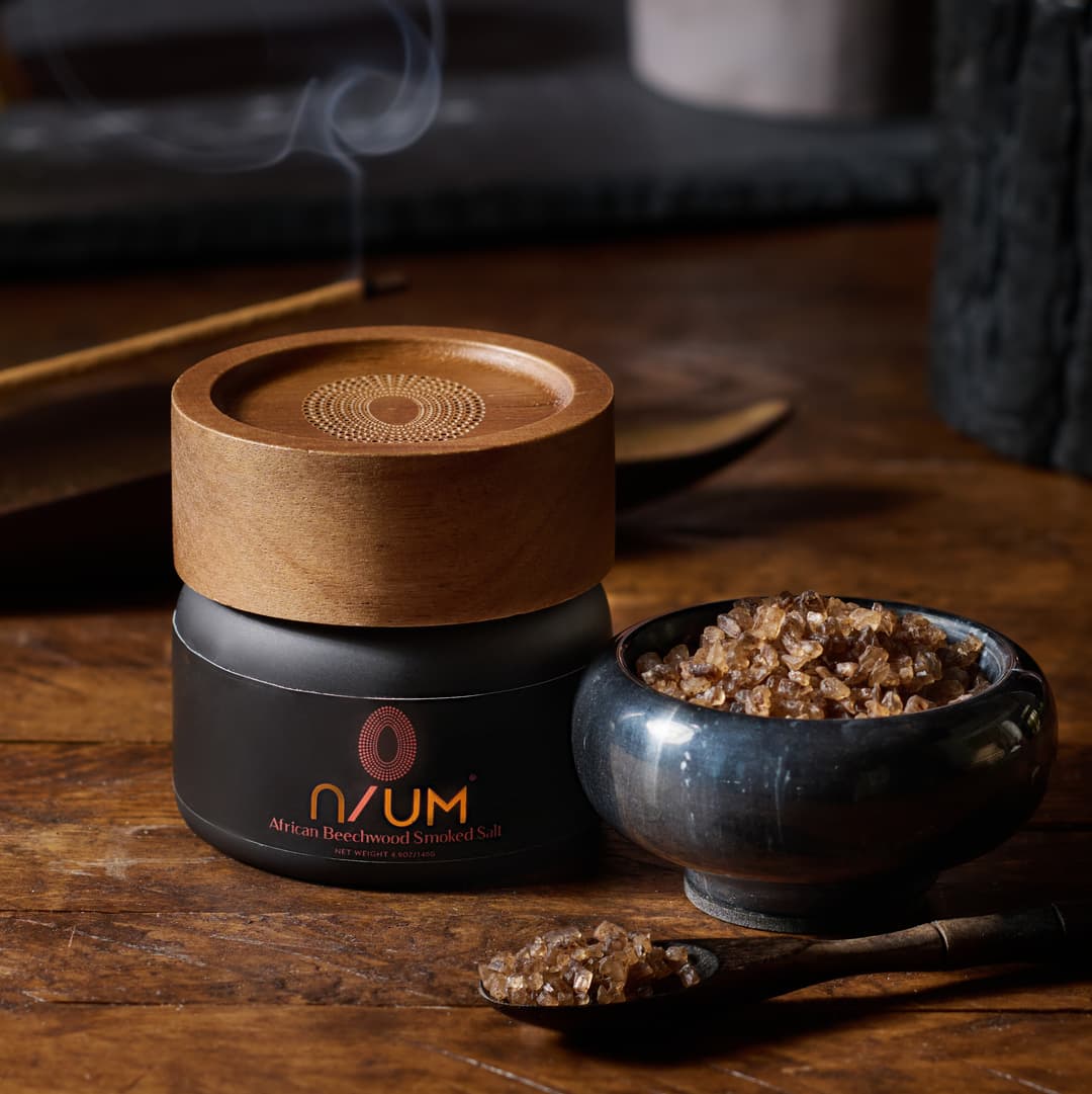 N/UM African Beechwood Smoked Salt