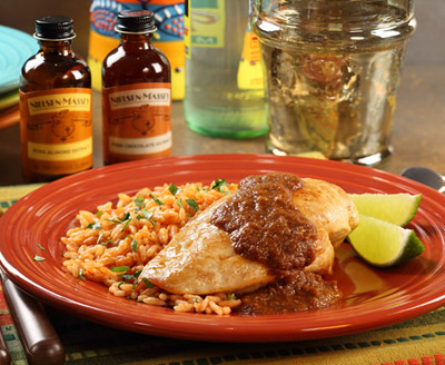 Recipe: Fiesta Mole Sauce for Chicken Bake By Nielsen-Massey