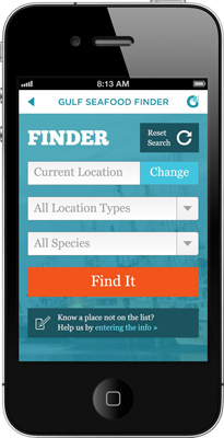 Gulf Seafood Finder App Photo 3