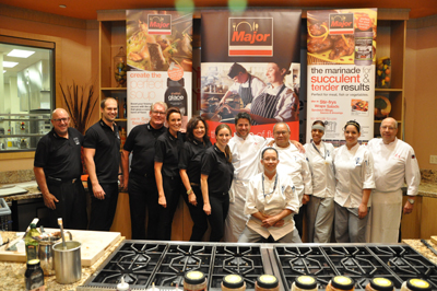 Team Major, Three Square and Le Cordon Bleu volunteers