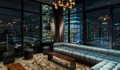 Perched Above Cityscape, Fashionable NY Lounge The Skylark Offers Curated Cocktails and Sophisticated Small Bites