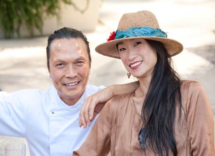 Top Chef Masters, Susur Lee and Festival Founder, Danielle Chang