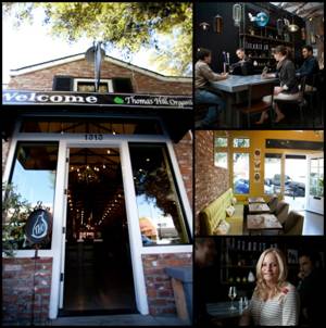 Thomas Hill Organics Refreshes and Expands Favorite Paso Robles bistro grows to include new THO Wine Lounge