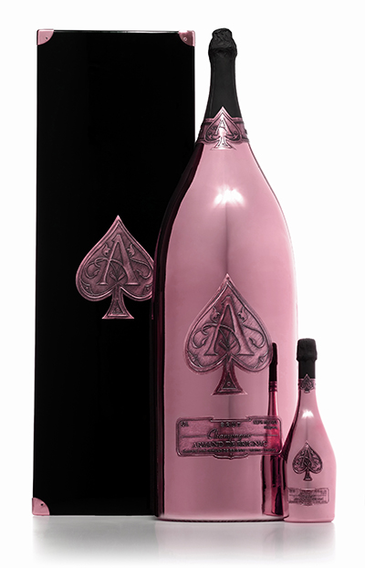 Ordelijk stopverf Relatief Armand De Brignac Creates Largest Rose Champagne Bottle Ever Produced -  Food & Beverage Magazine