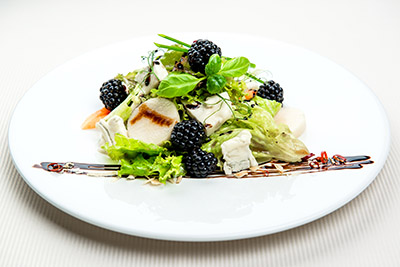 Blackberry salad