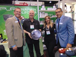 1st place New Product Winner - Pure Napkin
