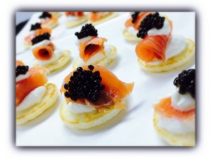Salmon Crostini's