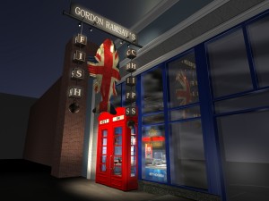 Gordon Ramsay Fish & Chips Exterior