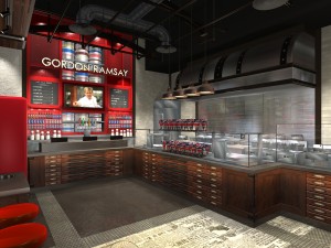 Gordon Ramsay Fish & Chips Interior