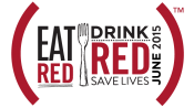 EAT (RED) DRINK (RED) SAVE LIVES