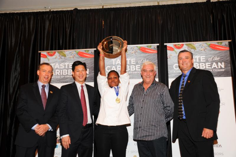 Caribbean Junior Chef of the Year Edna Butcher, St. Lucia