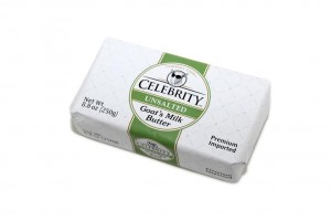 Celebrity Unsalted Goat's Milk Butter