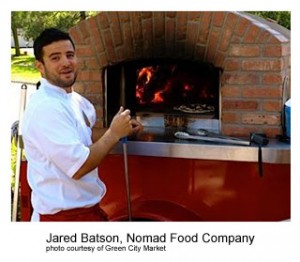 Jared Batson, Nomad Food Company Photo Courtesy of Green City Market