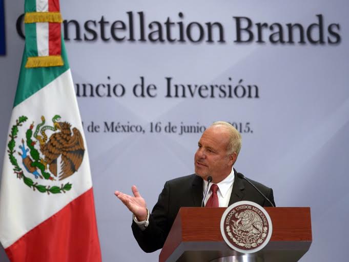 President and CEO of Constellation Brands Meets with 