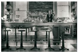 Bar Argos located within Argos Inn- Finger Lakes Region, New York