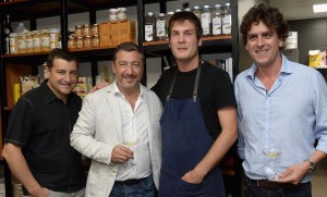 Josep Roca (left) and Joan Roca w_ KLIMA Chef Rustarazo and owner Pablo Fernandez-Valdes