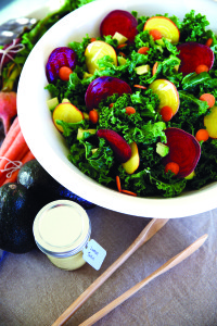 Raw Beet and Kale Salad_Haylie Duff small