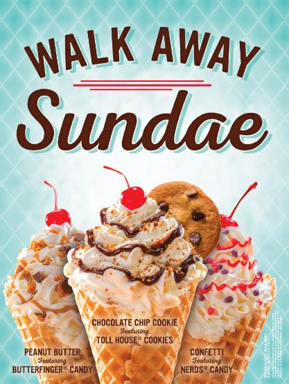 Nestlé Toll House Café by Chip Urges Guests to Walk-Away with a Sundae this Summer