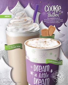 The Coffee Bean &#038; Tea Leaf® Unwraps New Cookie Butter Beverages for the Holidays | Now &#8211; Dec. 28