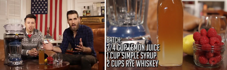 RASBERRY WHISKY SMASH