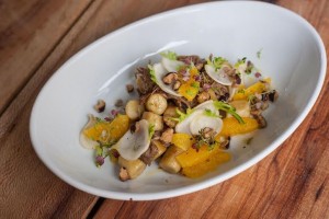 Austin Lamb Jam 2016 winning dish - Braised lamb neck and gnocchi Parisienne