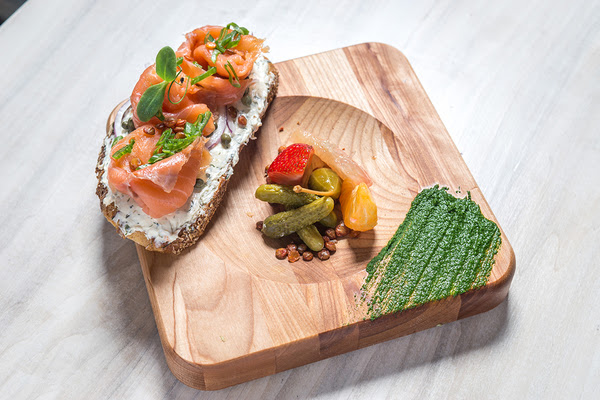 Smoked Salmon Toast