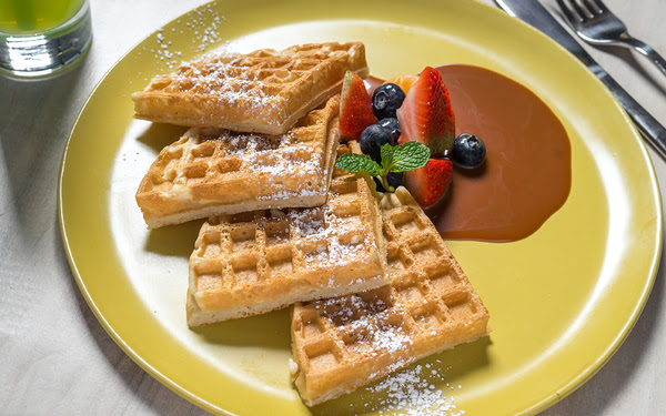 Café Bamba, waffles
