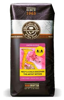 The Coffee Bean & Tea Leaf®’s limited edition Adopt the Arts featuring artwork created by students who have benefitted from the program2