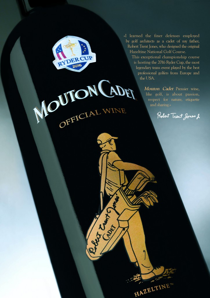 Mouton Cadet Reveals 2016 Ryder Cup Selection