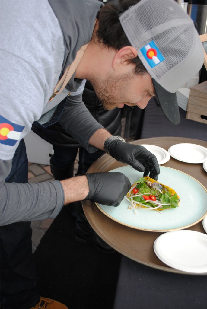 Chef Ken Butler of Fitz Bar & Restaurant - Taste of Vail Lamb Cookoff 2016
