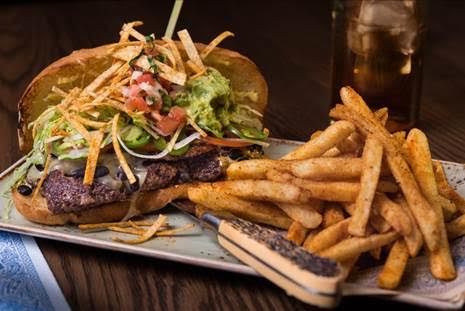 El Hombre Burger at Guy Fieri’s El Burro Borracho