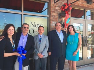 Franchisees Daniella and Elie Khoury of Southeast Restaurant Group, Lake Charles Mayor Randy Roach