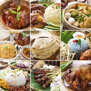 Asian food collection.